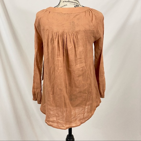 Doe & Rae Rusty Light Weight Blouse Small - Picture 2 of 4